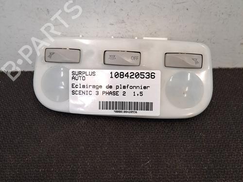 Used Interior roof light RENAULT SCÉNIC III (JZ0/1_) 1.5 dCi (110 hp) 28392135