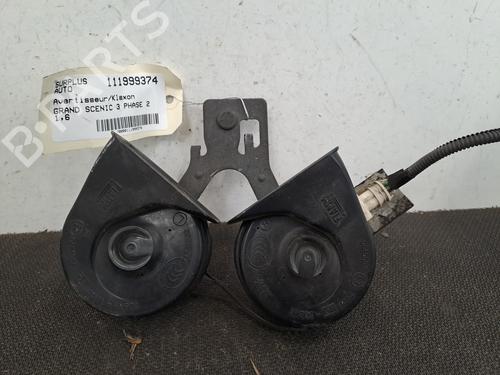 Used Horn RENAULT SCÉNIC III (JZ0/1_) 1.6 dCi (JZ00, JZ12) (130 hp) 29148574