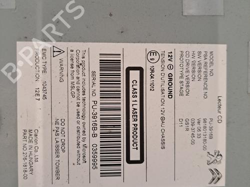 Radio CITROËN C4 II (NC_) 1.6 BlueHDi 120 | BP28409146E6