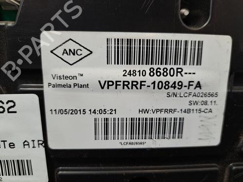 Instrument cluster RENAULT CLIO IV (BH_) 1.5 dCi 75 | BP28397045C47