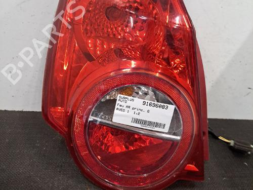 Used Left taillight CHEVROLET AVEO / KALOS Hatchback (T250, T255) 1.2 LPG (84 hp) 28404288