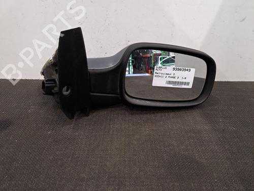 Used Right mirror RENAULT SCÉNIC II (JM0/1_) 1.6 16V (JM1R) (112 hp) 28398287