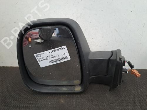 Used Left mirror CITROËN BERLINGO MULTISPACE (B9) 1.6 HDi 90 (92 hp) 30096054
