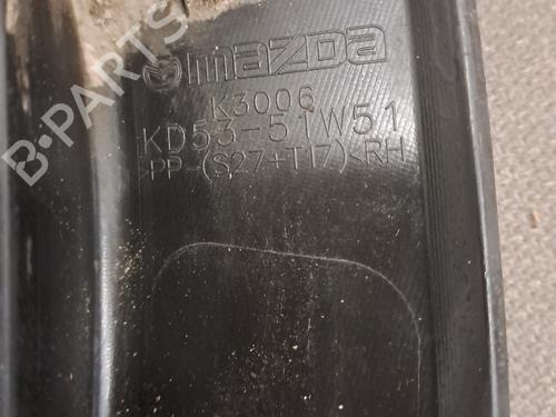 Rear right wheel arch trim MAZDA CX-5 (KE, GH) 2.2 D (KE2FW) | BP28390118C137 