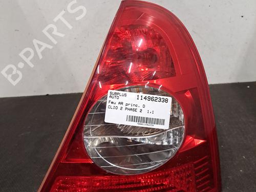 Used Right taillight RENAULT CLIO II (BB_, CB_) 1.2 16V (BB05, BB0W, BB11, BB27, BB2T, BB2U, BB2V, CB05,... (75 hp) 30438533