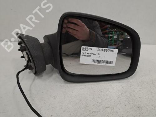 Used Right mirror DACIA SANDERO 1.4 (BS0C, BS0A, BS0G, BS1F, BS0E) (75 hp) 28390727