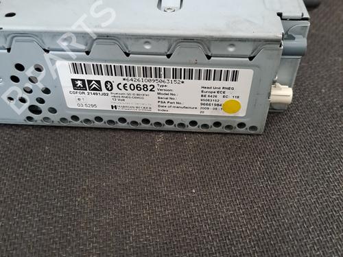 Radio PEUGEOT 3008 I MPV (0U_) 1.6 HDi | BP28391811E6