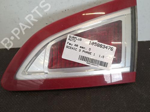 Used Right tailgate light RENAULT SCÉNIC III (JZ0/1_) 1.5 dCi (110 hp) 28389638