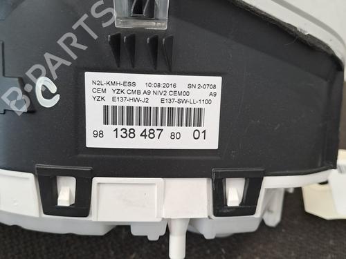 Instrument cluster PEUGEOT 208 I (CA_, CC_) 1.2 VTI 82 | BP30098267C47 