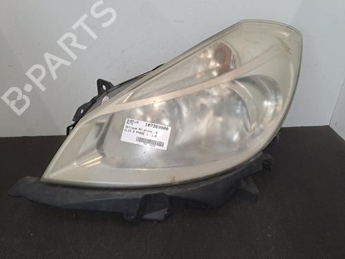 Used Left headlight RENAULT CLIO III (BR0/1, CR0/1) 1.5 dCi (BR17, CR17) (86 hp) 28395067