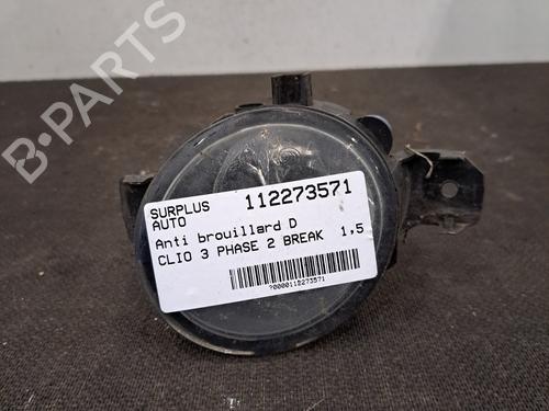 Used Right front fog light RENAULT CLIO III Grandtour (KR0/1_) 1.5 dCi (KR0G) (68 hp) 30107699