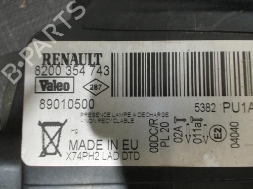 Used Right headlight RENAULT LAGUNA II Grandtour (KG0/1_) 1.9 dCi (125 hp) 28399540