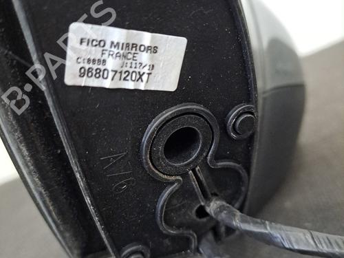 Right mirror PEUGEOT 207 CC (WD_) 1.6 HDi | BP28398383C27 