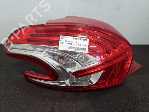 Used Left taillight PEUGEOT 208 I (CA_, CC_) 1.4 HDi (68 hp) 28395928