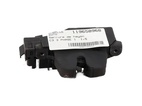 Used Tailgate lock CITROËN C3 III (SX) 1.5 BlueHDi 100 (SXYHYP, SXYHTU) (102 hp) 32495542