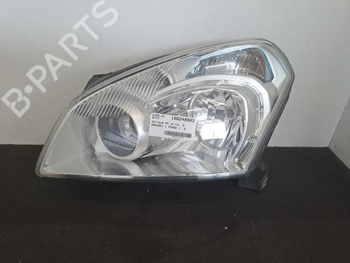 Used Left headlight NISSAN QASHQAI I (J10, NJ10) 2.0 dCi (150 hp) 28389613