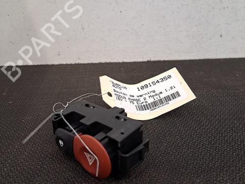 Used Warning switch RENAULT MODUS / GRAND MODUS (F/JP0_) 1.2 (JP0C, JP0K, FP0C, FP0K, FP0P, JP0P, JP0T) (75 hp) 28391961