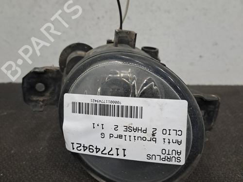 Used Left front fog light Left front fog light RENAULT CLIO II (BB_, CB_) 1.2 (BB0A, BB0F, BB10, BB1K, BB28, BB2D, BB2H, CB0A,... (58 hp) 31115748 31115748