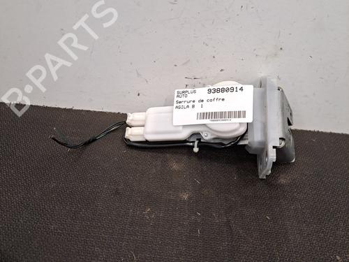 Used Tailgate lock OPEL AGILA B (H08) 1.0 (F68) (65 hp) 28398313