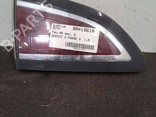 Used Left tailgate light RENAULT SCÉNIC III (JZ0/1_) 1.5 dCi (JZ02, JZ0R) (95 hp) 28409771