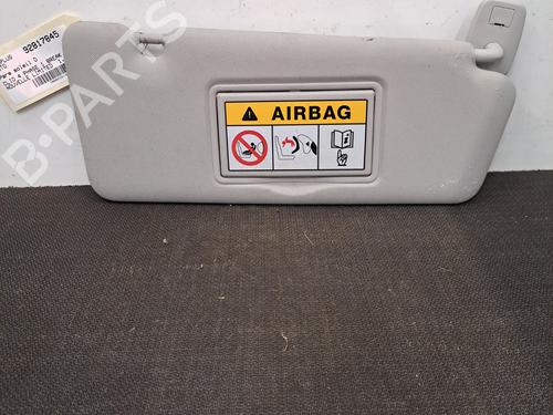 Used Right sun visor RENAULT CLIO IV Grandtour (KH_) 1.5 dCi 90 (KHN3, KHN4) (90 hp) 28392879
