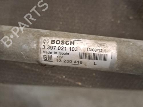 Front wiper motor OPEL MERIVA B MPV (S10) 1.4 (75) | BP28398121M29