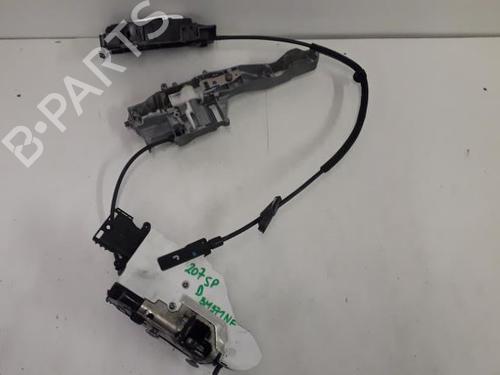 Used Front right lock PEUGEOT 207 (WA_, WC_) 1.4 HDi (68 hp) 28400078
