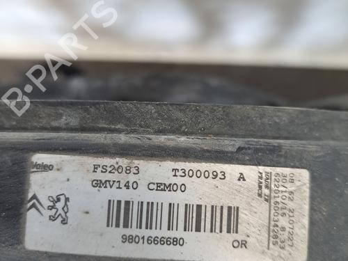 Used Radiator fan Radiator fan PEUGEOT 208 I (CA_, CC_) 1.6 BlueHDi 100 (100 hp) 28395782 28395782