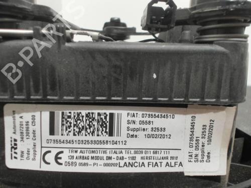 Used Driver airbag FIAT PANDA (312_, 319_) 1.2 (312PXA1A) (69 hp) 28393986