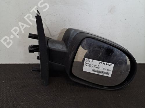 Used Right mirror RENAULT TWINGO II (CN0_) 1.2 16V (CN04, CN0B) (75 hp) 28390233