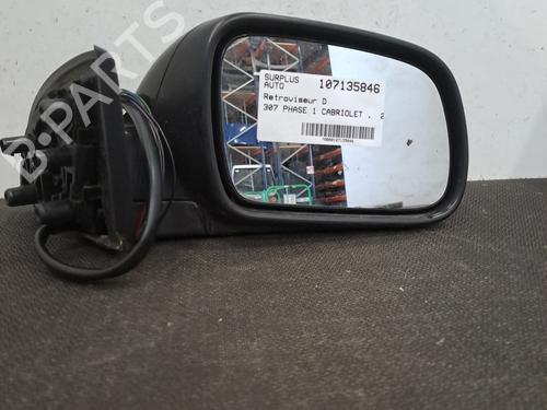 Used Right mirror PEUGEOT 307 CC (3B) 2.0 16V (136 hp) 28400538