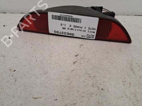 Used Rear fog light NISSAN NOTE (E11, NE11) 1.5 dCi (86 hp) 28404348