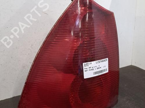 Used Left taillight PEUGEOT 307 SW (3H) 1.6 HDI 110 (109 hp) 30463432