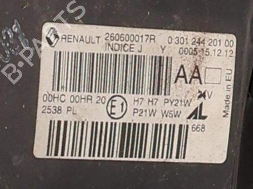 Left headlight RENAULT MEGANE III Hatchback (BZ0/1_, B3_) 1.5 dCi (BZ0C) | BP31755251C28  - Image 5