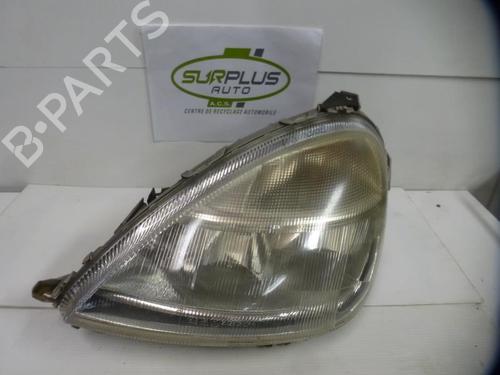 Used Left headlight MERCEDES-BENZ A-CLASS (W168) A 170 CDI (168.008) (90 hp) 28394657