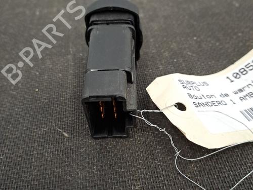 Used Warning switch DACIA SANDERO 1.4 (BS0C, BS0A, BS0G, BS1F, BS0E) (75 hp) 28392112