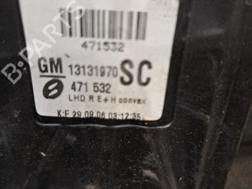 Right mirror OPEL ZAFIRA / ZAFIRA FAMILY B (A05) 1.9 CDTI (M75) | BP28404596C27