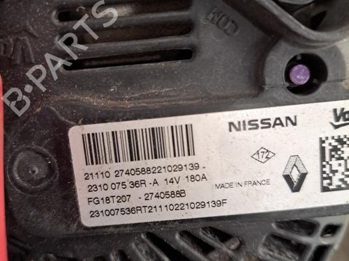 Alternator RENAULT KANGOO Express (FW0/1_) 1.5 dCi 95 (FW16) | BP29855655M7