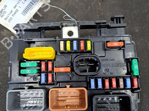 Used Fuse box CITROËN DS3 (SA_) 1.4 HDi 70 (SA8HP4) (68 hp) 30354062