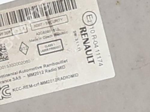 Radio RENAULT KANGOO Express (FW0/1_) 1.5 dCi 90 (FW0G, FW05, FW08, FW11) | BP32745269E6 - Image 5