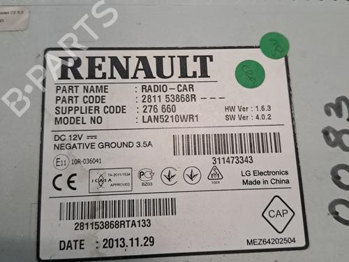 Radio RENAULT CLIO IV (BH_) 1.5 dCi 75 | BP28406924E6 