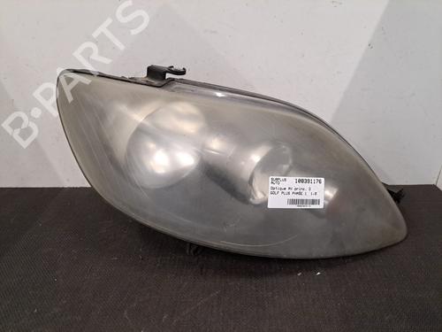 Højre forlygte VW GOLF PLUS V (5M1, 521) 1.9 TDI (105 hp) 28397699