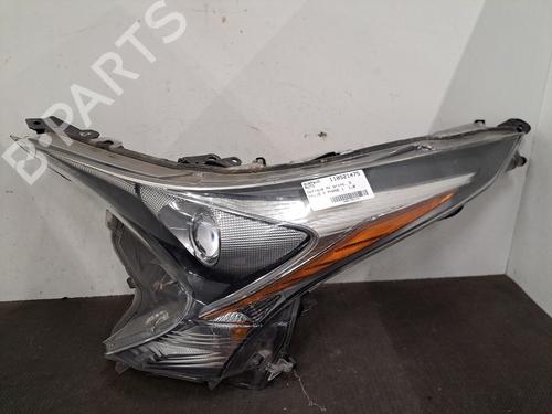 Used Left headlight TOYOTA PRIUS PHV (_W52_) 1.8 Plug-in Hybrid (ZVW52) (122 hp) 30635082