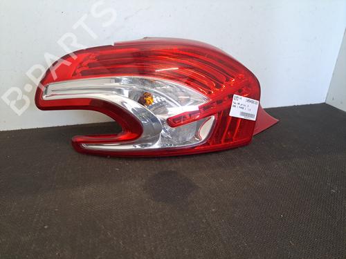 Used Left taillight PEUGEOT 208 I (CA_, CC_) 1.4 HDi (68 hp) 28389712