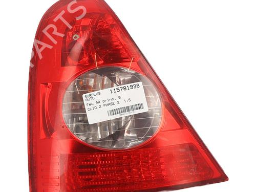 Used Left taillight RENAULT CLIO II (BB_, CB_) 1.5 dCi (B/CB07) (65 hp) 31376734