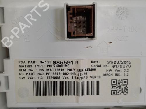 Instrument cluster PEUGEOT 208 I (CA_, CC_) 1.4 HDi | BP28402524C47