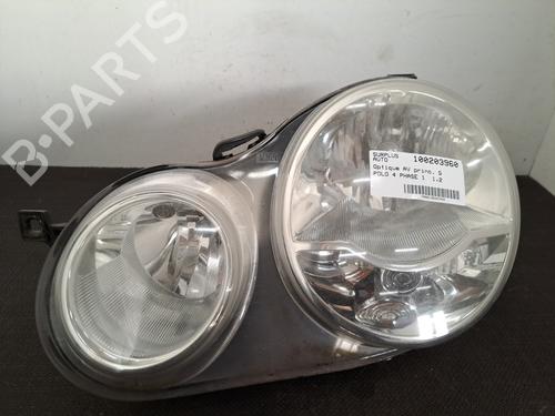 Used Left headlight VW POLO IV (9N_, 9A_) 1.2 12V (64 hp) 28401453