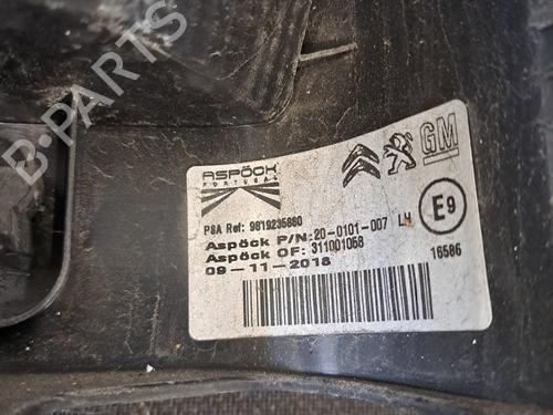 Left taillight CITROËN BERLINGO Box Body/MPV (K9) 1.6 BlueHDi 100 | BP30126050C34