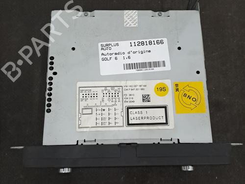 Radio VW GOLF VI (5K1) 1.6 TDI | BP29735611E6