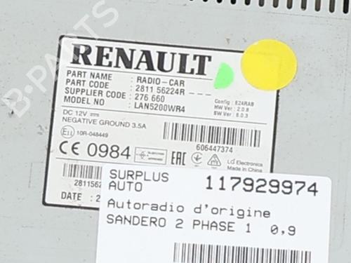 Radio DACIA SANDERO II TCe 90 (B8M1, B8MA, B8AC) | BP33476038E6 - Image 3